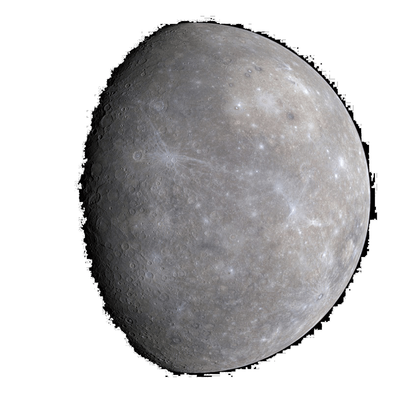 Picture of planet Mercury