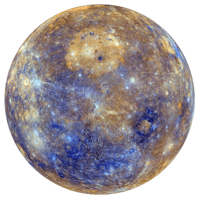Picture of planet Mercury