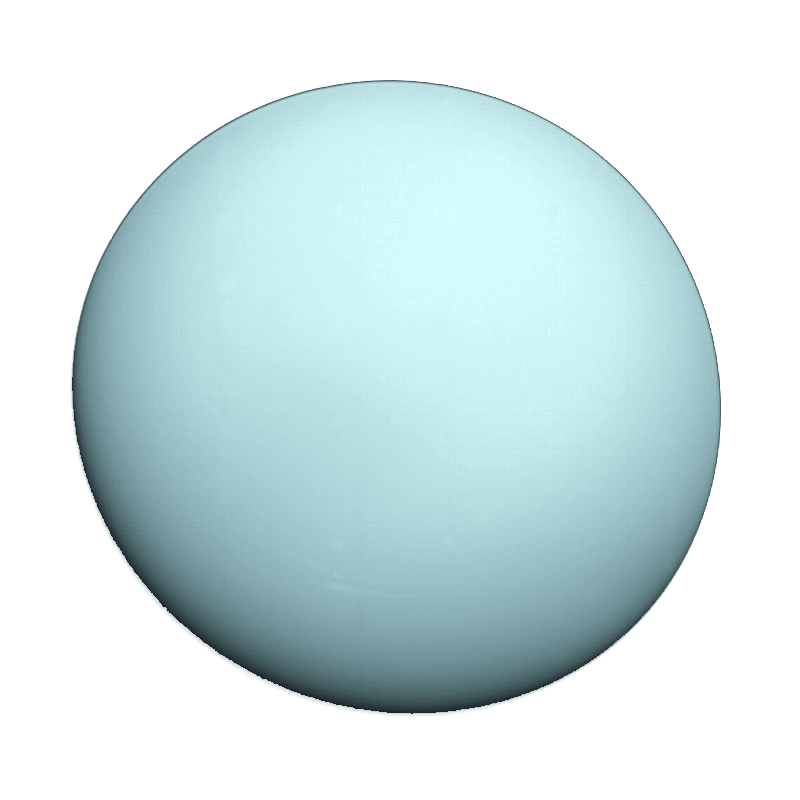 Picture of planet Uranus