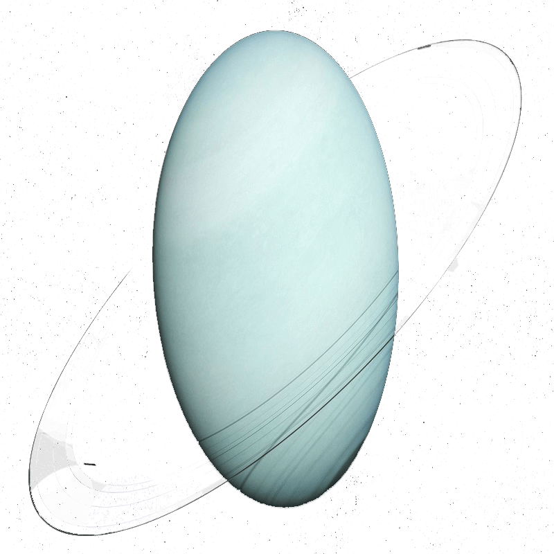 Picture of planet Uranus