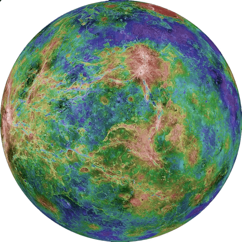Picture of planet Venus